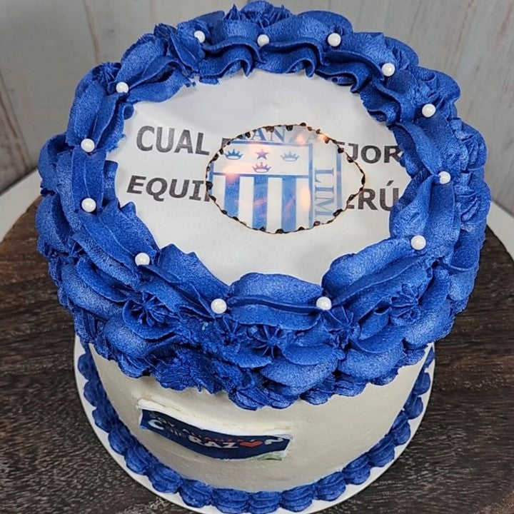 Torta Hincha Blanquiazul