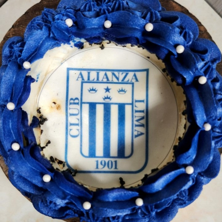 Torta Hincha Blanquiazul