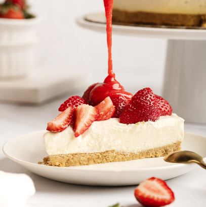 Cheesecake de Fresas