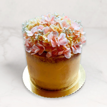 Naked Cake Flores Claras